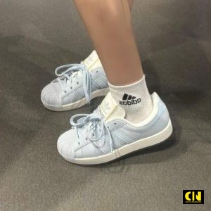 Giay Sneaker Adidas Originals Superstar 2 Xanh Pastels Giày Sneaker Adidas Originals Superstar 2 Xanh Pastels