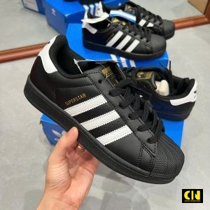 Giay Sneaker Adidas Superstar Core Black White Du Size Giày Sneaker Adidas Superstar Core Black White Đủ Size