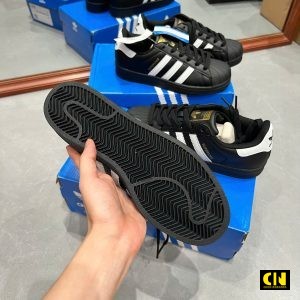 Giay Sneaker Adidas Superstar Core Black White Fullbox Giày Sneaker Adidas Superstar Core Black White Fullbox