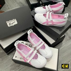 Giay Sneaker Bup Be Onitsuka Tiger Mexico 66 Ballerina Trang Hong Giày Sneaker Búp Bê Onitsuka Tiger Mexico 66 Ballerina Trắng Hồng
