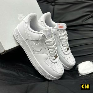 Giay Sneaker Nike Af1 07 Triple White Trang Fullbox Giày Sneaker Nike AF1 07 Triple White Trắng Fullbox