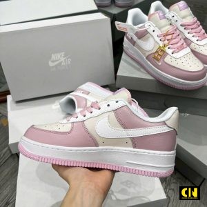 Giay Sneaker Nike Af1 Low Pink Foam Sail Fullbox Giày Sneaker Nike AF1 Low Pink Foam Sail Fullbox