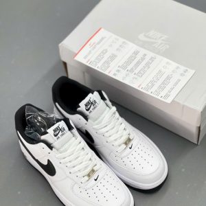 Giay Sneaker Nike Af1 Low White Black Trang Phoi Den Giày Sneaker Nike AF1 Low White Black Trắng Phối Đen