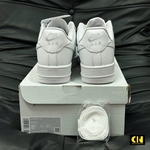 Giay Sneaker Nike Air Force 1 07 Triple White Chuan Size Giày Sneaker Nike Air Force 1 07 Triple White Chuẩn Size