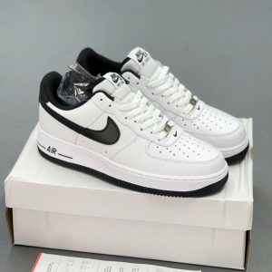 Giay Sneaker Nike Air Force 1 Low White Black Giày Sneaker Nike Air Force 1 Low White Black