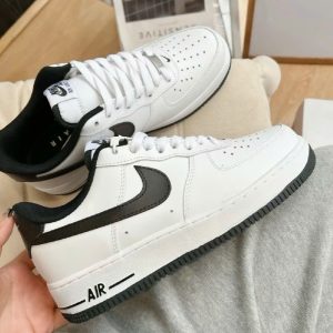 Giay Sneaker Nike Air Force 1 Low White Black Trang Den Giày Sneaker Nike Air Force 1 Low White Black Trắng Đen
