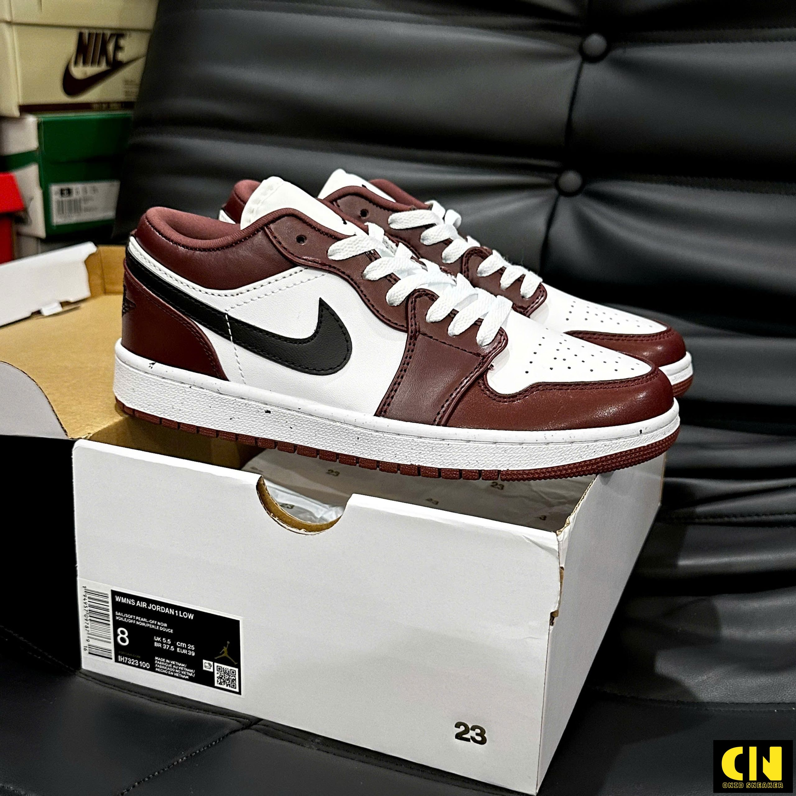 Giày Sneaker Nike Air Jordan 1 Low Se Dark Pony Giày Sneaker Nike Air Jordan 1 Low SE Dark Pony