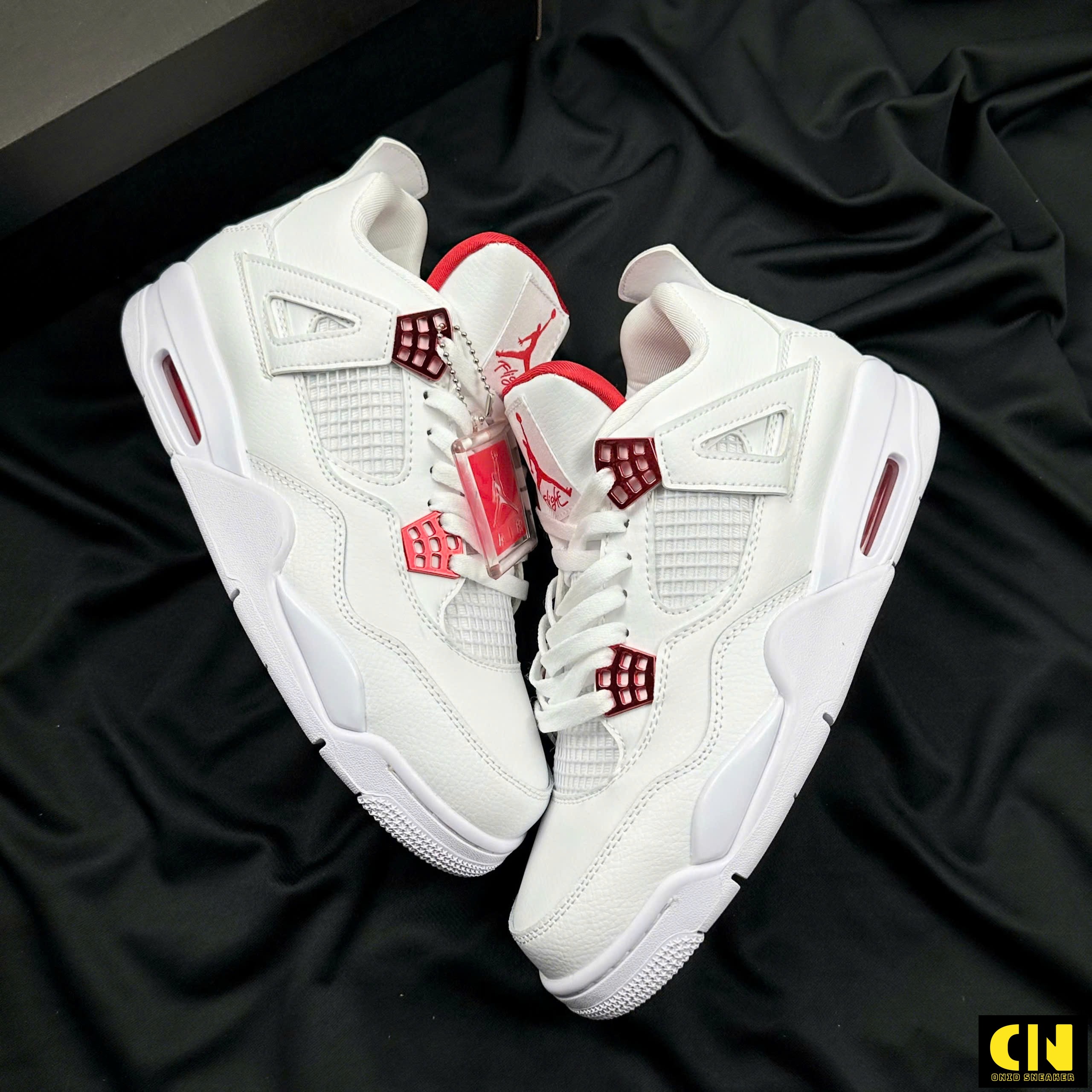Giày Sneaker Nike Air Jordan 4 Retro Gs Red Metallic Giày Sneaker Nike Air Jordan 4 Retro GS Red Metallic