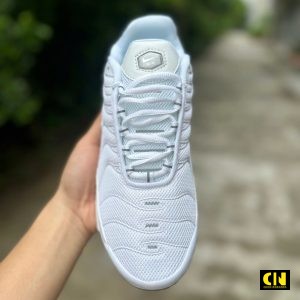 Giay Sneaker Nike Air Max Plus Tn White Metallic Silver Full Trang Giày Sneaker Nike Air Max Plus TN White Metallic Silver Full Trắng