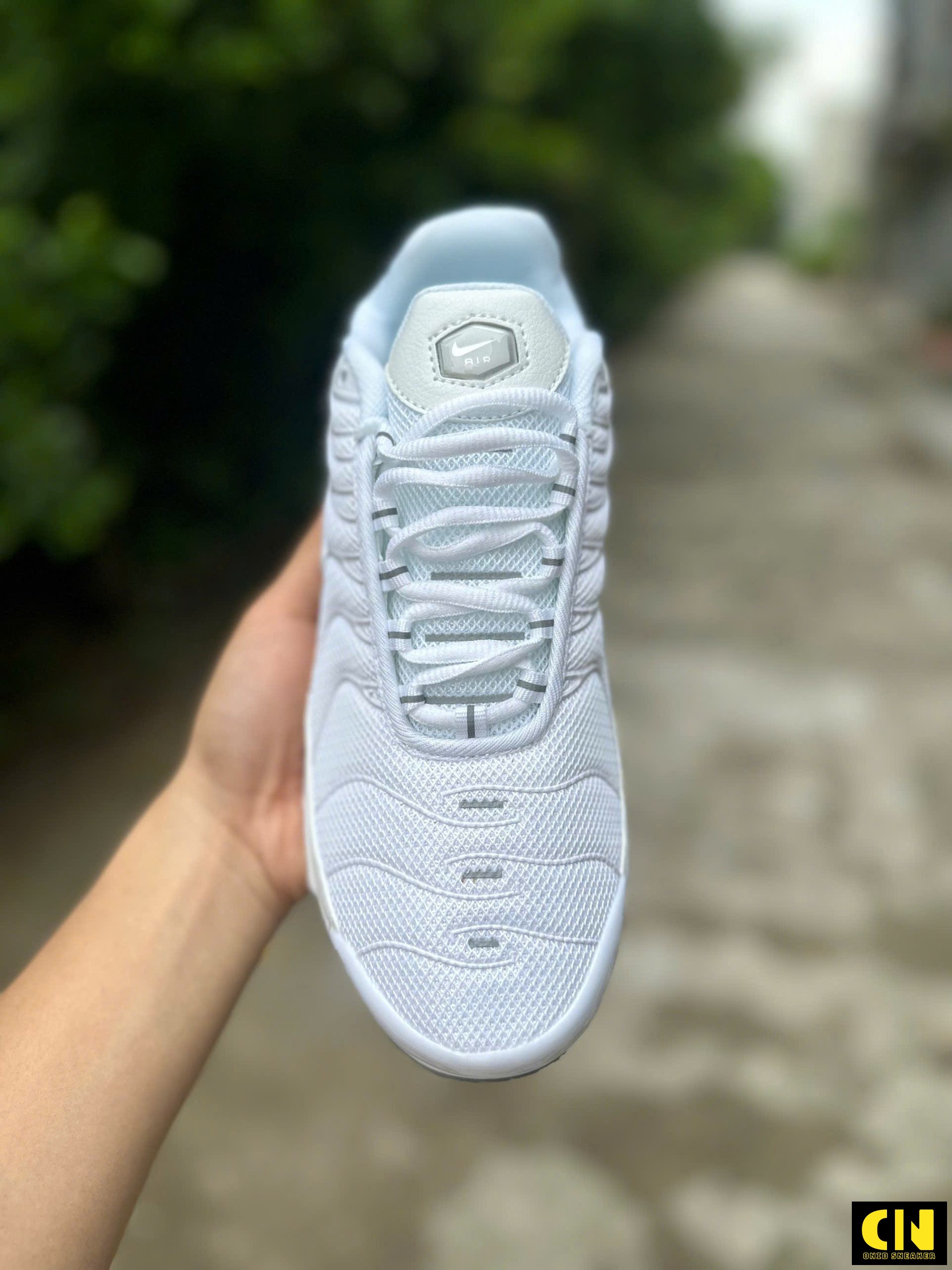 Giày Sneaker Nike Air Max Plus Tn White Metallic Silver Full Trắng Giày Sneaker Nike Air Max Plus TN White Metallic Silver Full Trắng