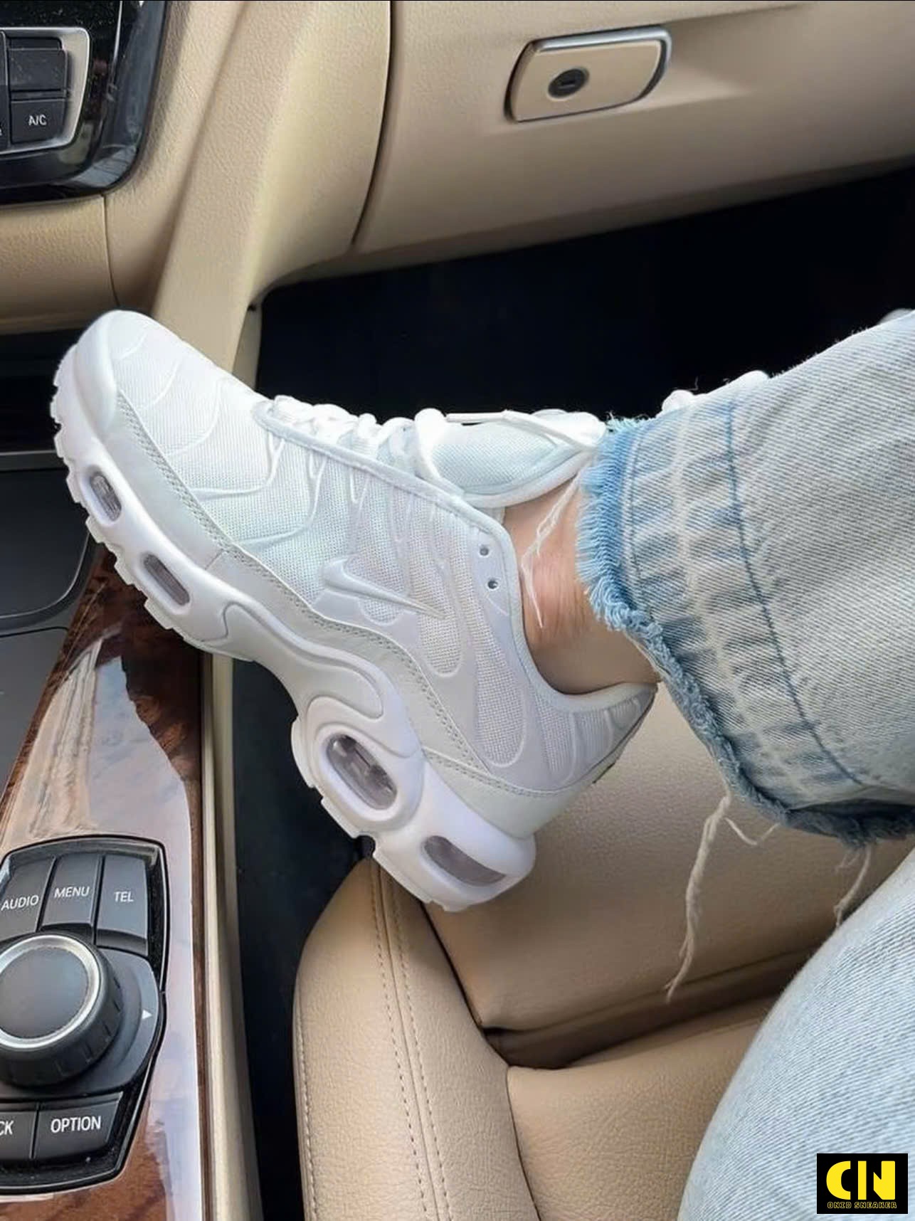 Giày Sneaker Nike Air Max Plus Tripple White Giày Sneaker Nike Air Max Plus Tripple White