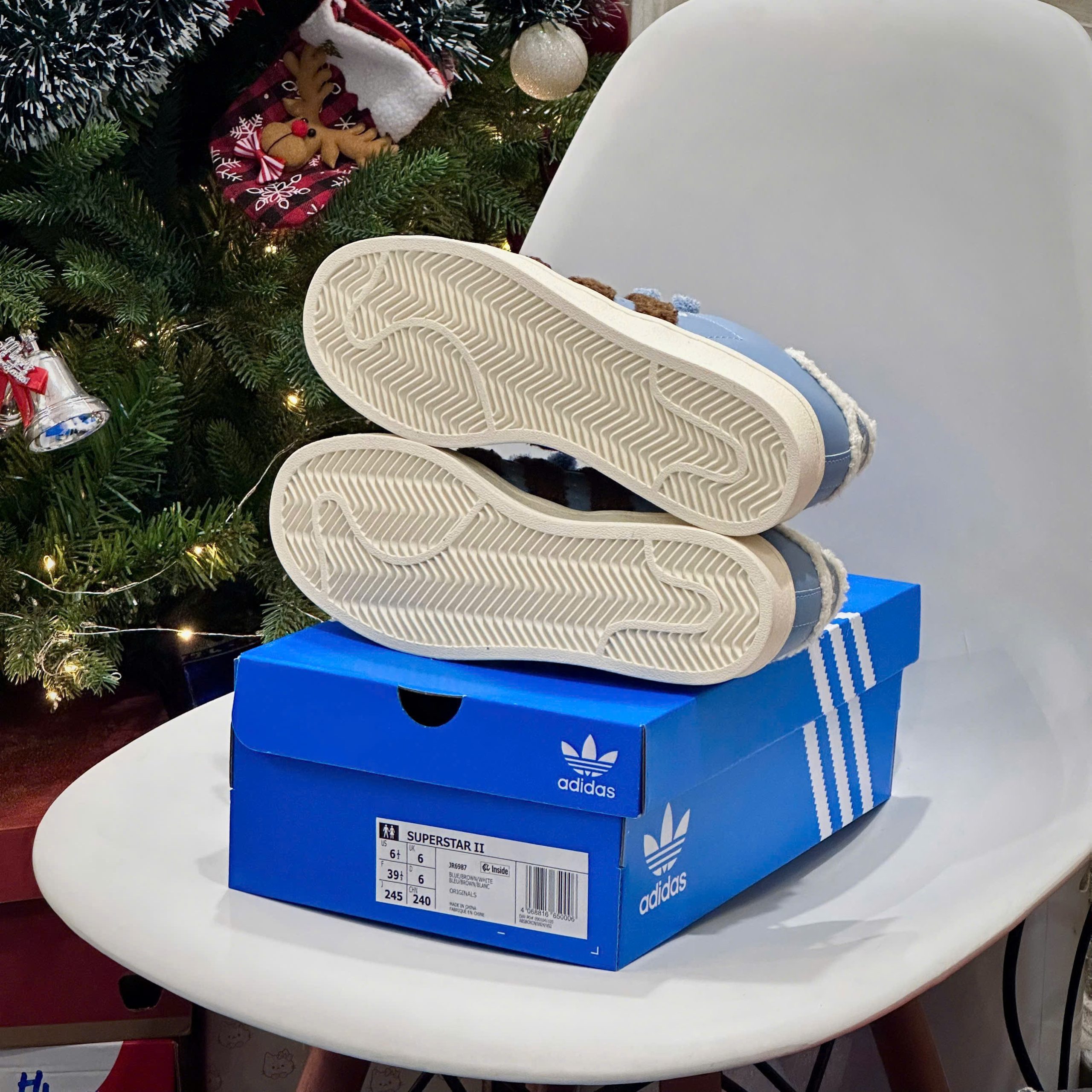 Giày Sneaker Nữ Adidas Superstar Ii Xanh Nâu Giày Sneaker Nữ Adidas Superstar II Xanh Nâu