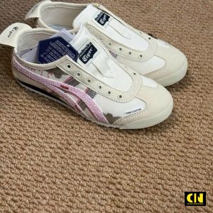 Giay Sneaker Onitsuka Tiger Mexico 66 Slip On Panda Prank Pink Giày Sneaker Onitsuka Tiger Mexico 66 Slip-On Panda Prank Pink