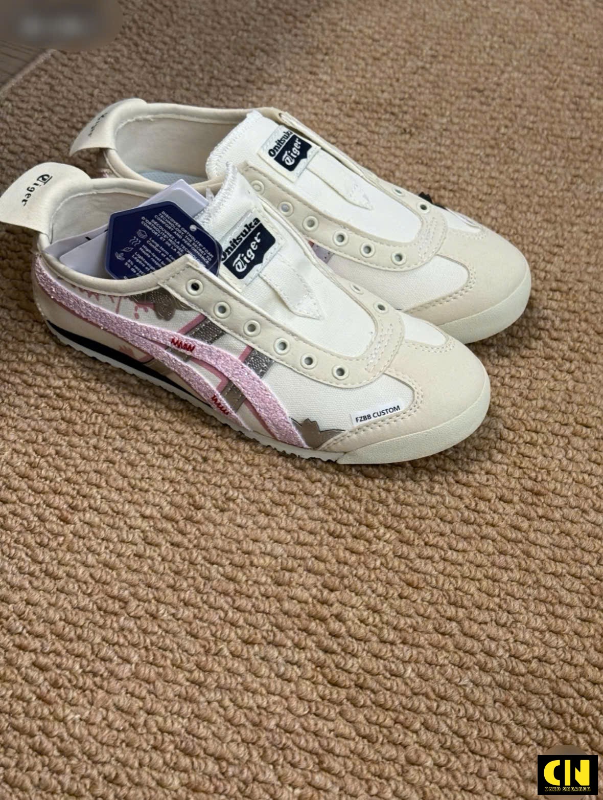 Giày Sneaker Onitsuka Tiger Mexico 66 Slip-On Panda Prank Pink Giày Sneaker Onitsuka Tiger Mexico 66 Slip-On Panda Prank Pink