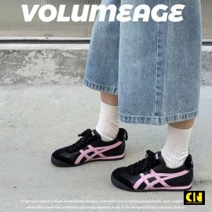 Giay Sneaker Onitsuka Tiger X Patou Mexico 66 Black Pink Giày Sneaker Onitsuka Tiger x PATOU Mexico 66 Black Pink