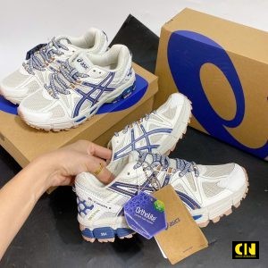 Giay The Thao Asics Gel Kahana 8 Xam Xanh Navy Giày Thể Thao Asics Gel-Kahana 8 Xám Xanh Navy