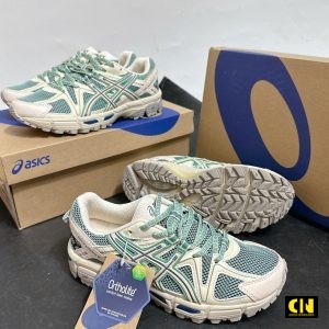 Giay The Thao Asics Gel Kahana 8 Xanh Mint Kem Giày Thể Thao Asics Gel-Kahana 8 Xanh Mint Kem