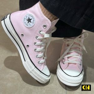 Giay The Thao Converse Chuck 70 High Pink White Giày Thể Thao Converse Chuck 70 High Pink White