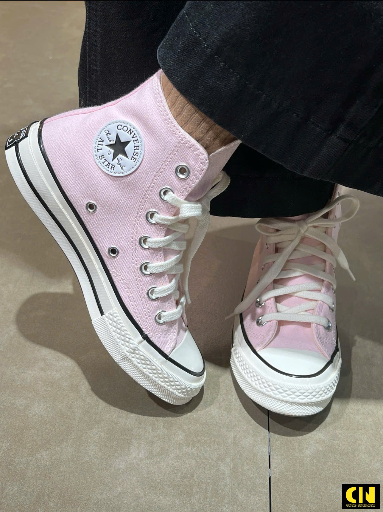 Giày Thể Thao Converse Chuck 70 High Pink White Giày Thể Thao Converse Chuck 70 High Pink White