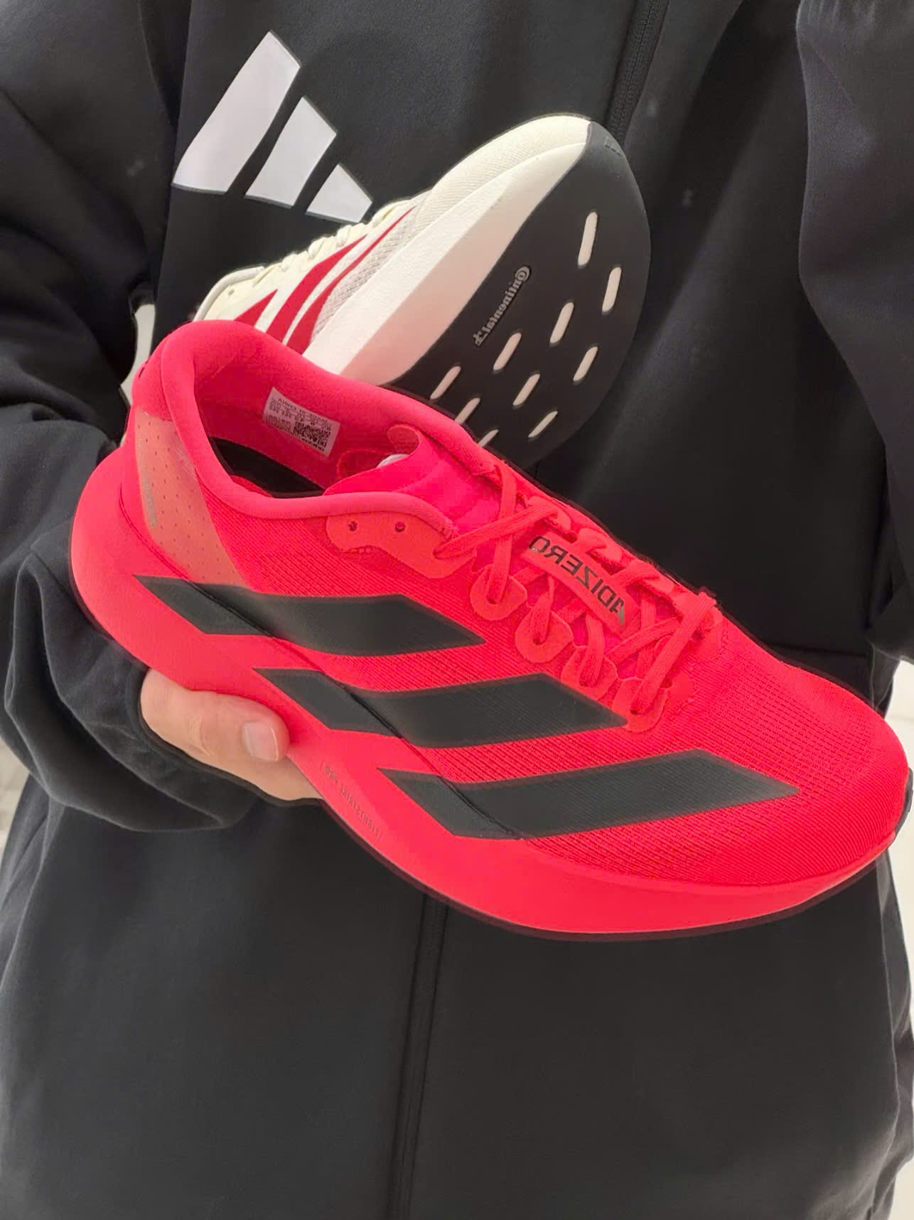 Giày Thể Thao Nam Nữ Adidas Adizero Evo Sl Pure Ruby Đỏ Đen Giày Thể Thao Nam Nữ Adidas Adizero EVO SL Pure Ruby Đỏ Đen
