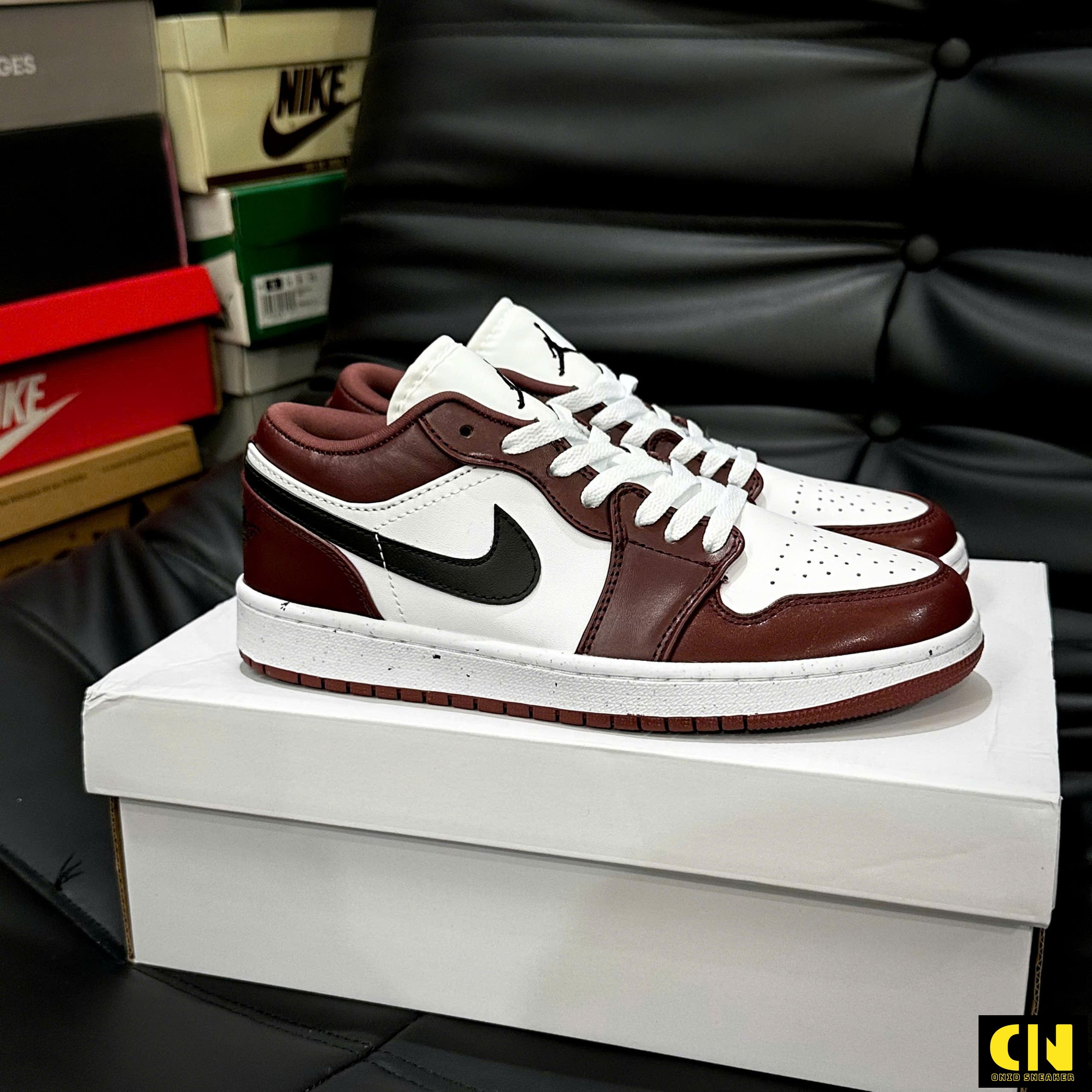 Giày Thể Thao Nam Nữ Nike Air Jordan 1 Low Se Dark Pony Giày Thể Thao Nam Nữ Nike Air Jordan 1 Low SE Dark Pony