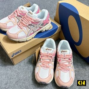 Giay The Thao Nu Asics Gel Kahana 8 White Pink Giày Thể Thao Nữ Asics Gel Kahana 8 White Pink