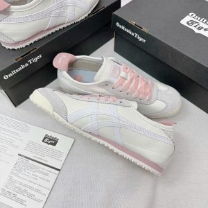 Giay The Thao Onitsuka Tiger Mexico 66 Trang Hong Giày Thể Thao Onitsuka Tiger Mexico 66 Trắng Hồng