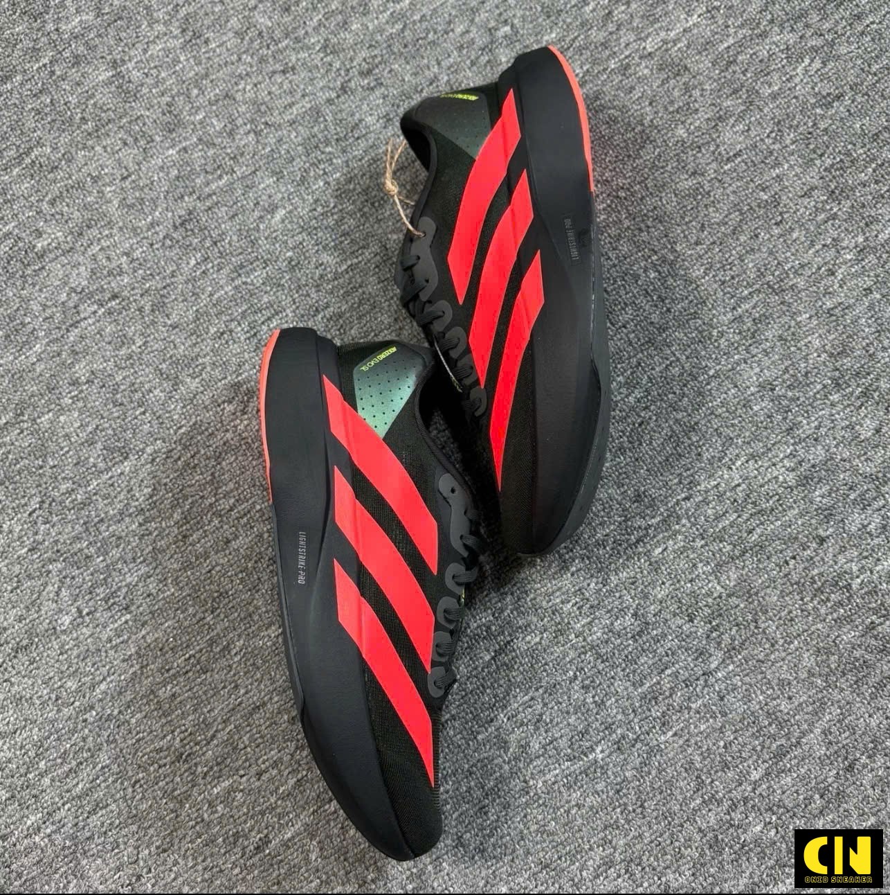 Giày Adidas Adizero Evo Sl Đen Đỏ Full Box Giày Adidas Adizero EVO SL Đen Đỏ Full Box
