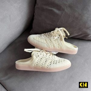 Giay Adidas Mule Samba Og Cream White Giày Adidas Mule Samba OG Cream White