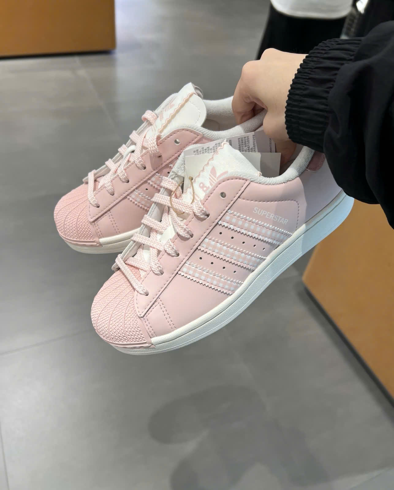 Giày Adidas Originals Superstar Ii Pink White Hồng Pastel Giày Adidas Originals Superstar II Pink White Hồng Pastel