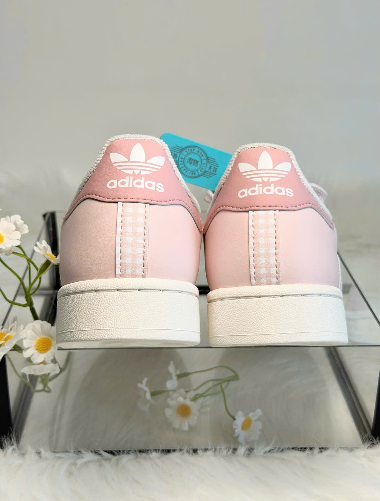 Giày Adidas Originals Superstar Ii Pink White Like Auth Giày Adidas Originals Superstar II Pink White Like Auth