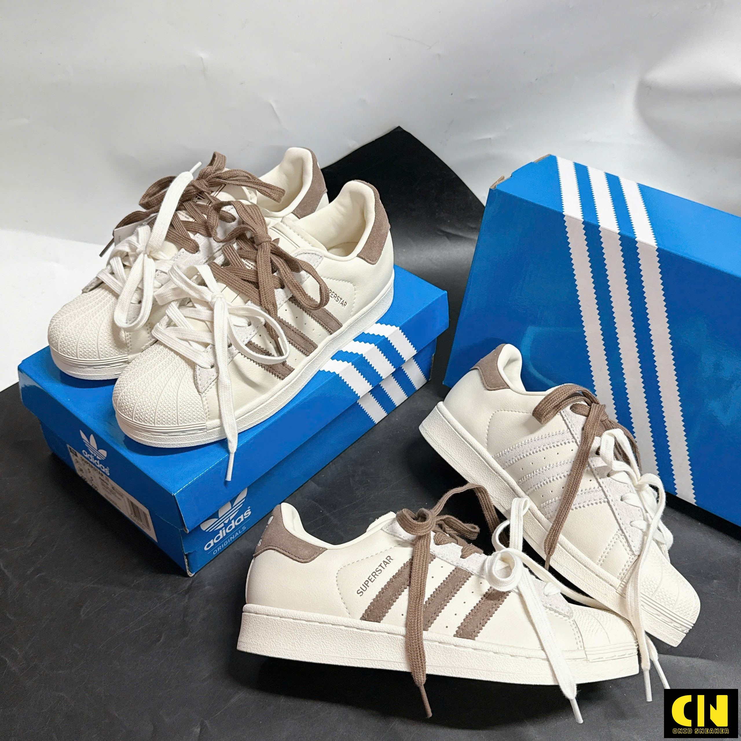 Giày Adidas Originals X Molly-Mae Superstar Ii Latte Giày Adidas Originals x Molly-Mae Superstar II Latte