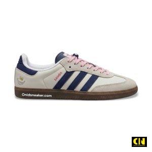Giay Adidas Samba Disney Og White Navy Pink Kh5899 Giày Adidas Samba DISNEY OG White Navy Pink KH5899