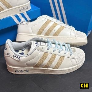 Giay Adidas Superstar Ii Pearl White Chuan Form Giày Adidas Superstar II Pearl White Chuẩn Form