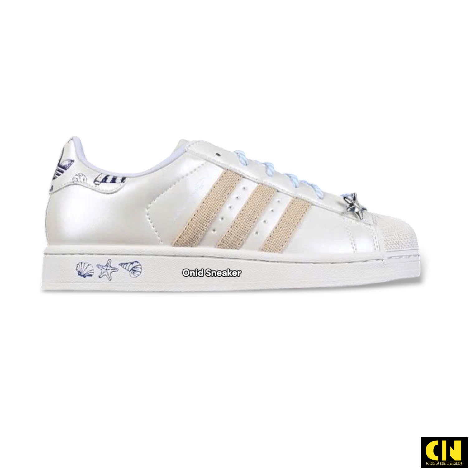 Giày Adidas Superstar Ii Pearl White Fullbox Giày Adidas Superstar II Pearl White Fullbox