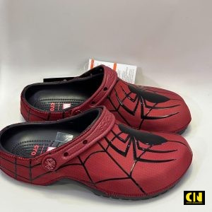Giay Dep Crocs Classic Clog Marvel Spider Man Neo Chuan Form Giày Dép Crocs Classic Clog Marvel Spider Man Neo Chuẩn Form