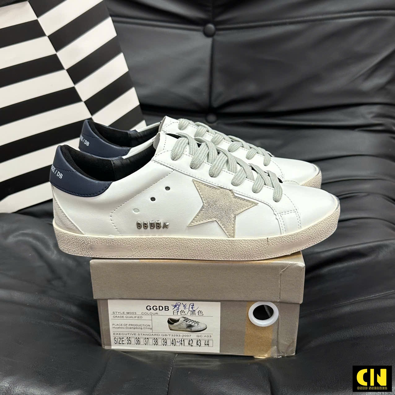 Giày Golden Goose Superstar White Night Blue Camo Navy Giày Golden Goose Superstar White Night Blue Camo Navy