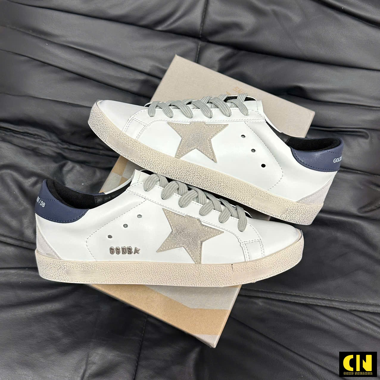 Giày Golden Goose Superstar White Night Blue Camo Giày Golden Goose Superstar White Night Blue Camo