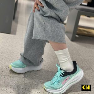 Giay Hoka Bondi 9 Wide Blue Spark Mint Fluorite Full Box Giày Hoka Bondi 9 Wide Blue Spark Mint Fluorite Full Box