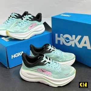Giay Hoka Bondi 9 Wide Blue Spark Mint Fluorite Xanh Bac Ha Giày Hoka Bondi 9 Wide Blue Spark Mint Fluorite Xanh Bạc Hà