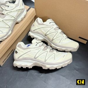 Giay Leo Nui Salomon Xt Quest Gtx Brown Yellow Cream Hiking Shoes Giày Leo Núi Salomon XT-Quest GTX Brown Yellow Cream Hiking Shoes