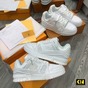 Giay Louis Vuitton Lv Trainer Tripper White Giày Louis Vuitton LV Trainer Tripper White
