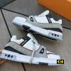 Giay Louis Vuitton Lv Trainer White Black Red Fullbox Giày Louis Vuitton LV Trainer White Black Red Fullbox