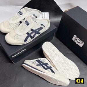 Giay Luoi Onitsuka Tiger Mexico 66 Sabot Birch Peacoat Dan Luoi Giày Lười Onitsuka Tiger Mexico 66 Sabot Birch Peacoat Đan Lưới