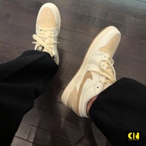 Giay Nike Air Jordan 1 Low Dongdan Cream Brown Full Box Giày Nike Air Jordan 1 Low Dongdan Cream Brown Full Box