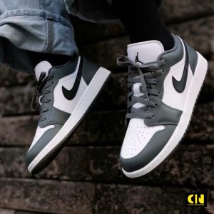 Giày Nike Air Jordan 1 Low Iron Grey