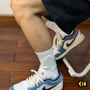 Giay Nike Air Jordan 1 Low Motion Chuan Form Giày Nike Air Jordan 1 Low Motion Chuẩn Form