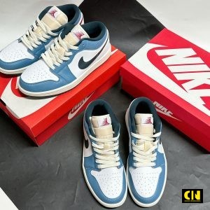 Giay Nike Air Jordan 1 Low Motion White Blue Red Giày Nike Air Jordan 1 Low Motion White Blue Red