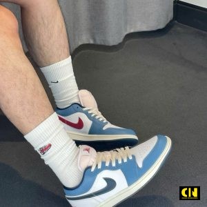 Giay Nike Air Jordan 1 Low Motion Xanh Duong Co Thap Giày Nike Air Jordan 1 Low Motion Xanh Dương Cổ Thấp