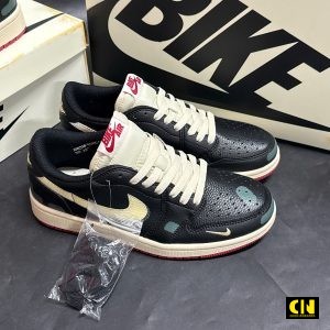 Giay Nike Air Jordan 1 Low Og Better With Time Mau Den Kem Giày Nike Air Jordan 1 Low OG Better With Time Màu Đen Kem